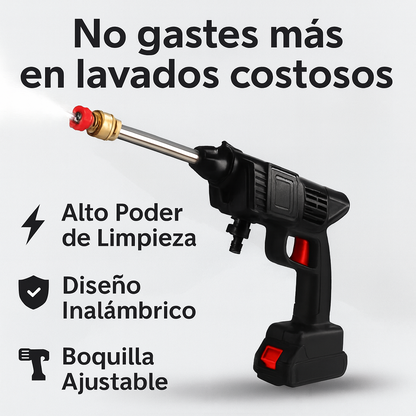 Kit Vacaciones - Hidrolavadora & Aspiradora - Portatil & Potentes